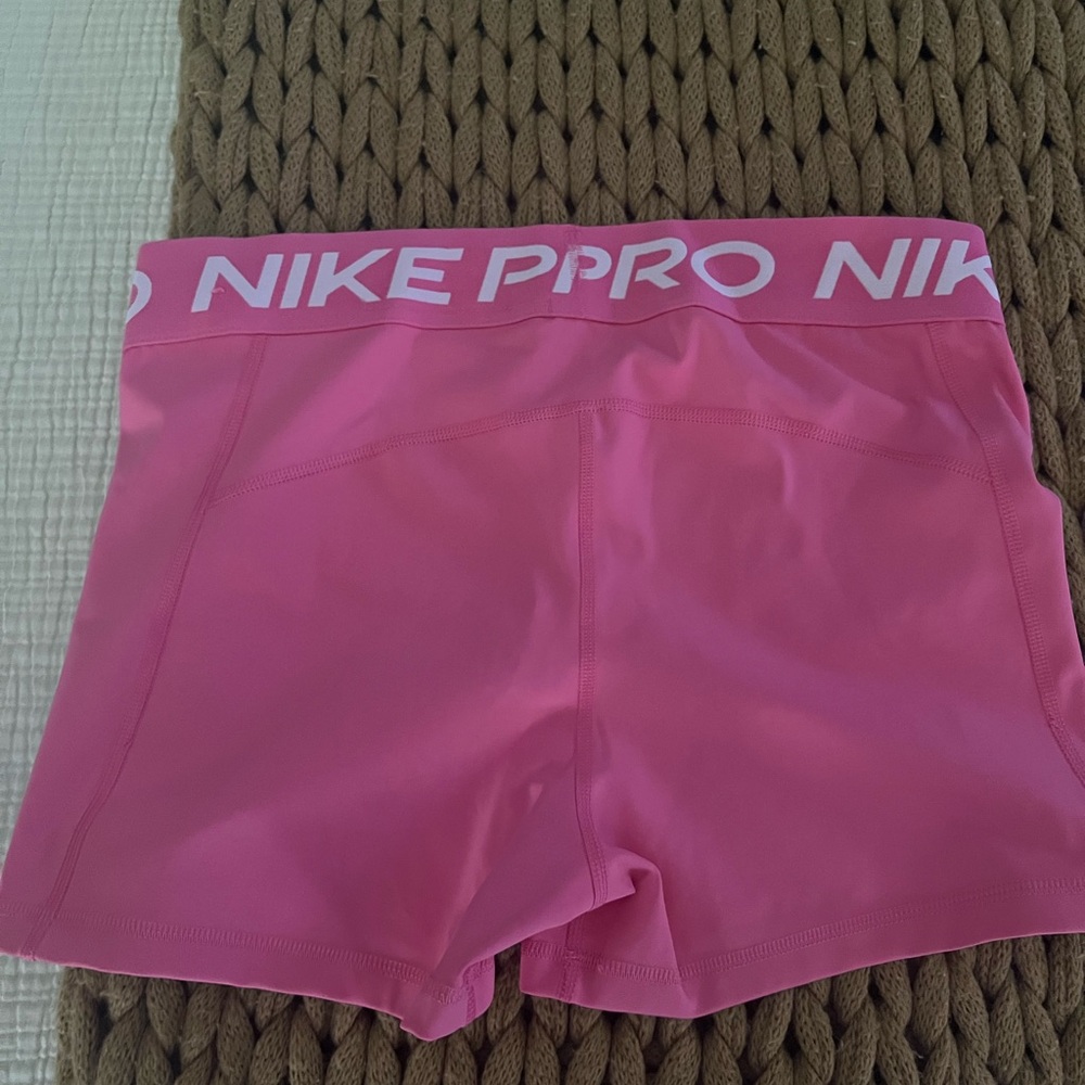 Nike Bright Pink Athletic Shorts